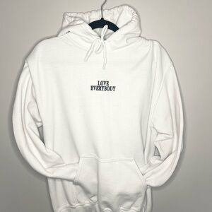 White Hoodie